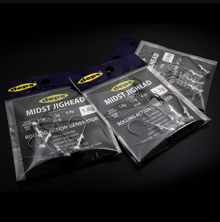 Deps Midst Jighead Rolling Action Generator - 1/8oz (3.5g) / 