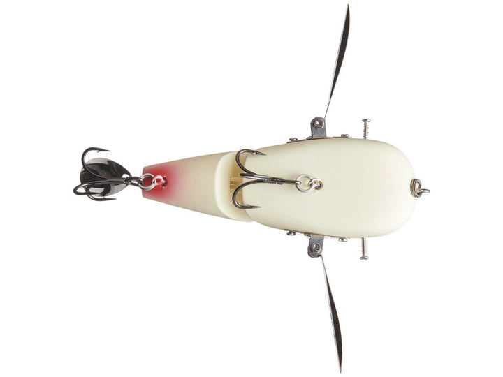 Deps NZ Crawler Tiny - #02 Jet Black-#12 Bone Crackle - Carolina Fishing Tackle LLC
