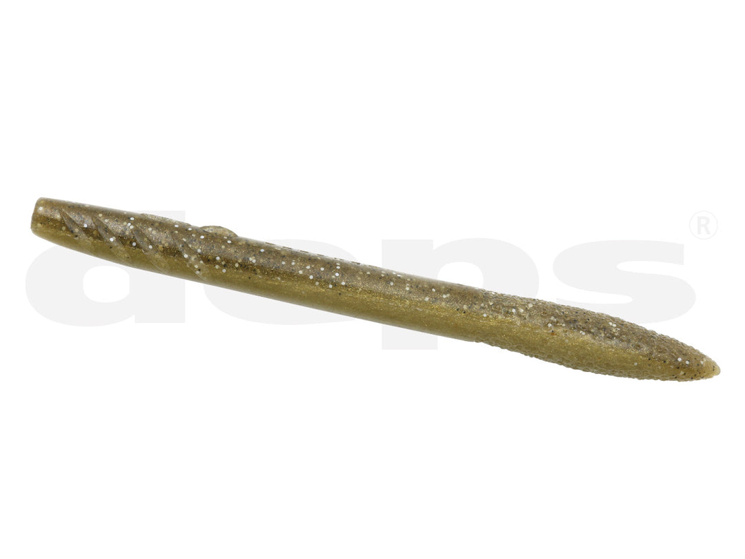 Deps SLENDER SCAT Soft Baits - #12 Green Pumpkin / 5 in - 5pk-#153 Green Pumpkin Blue Glitter / 5 in - 5pk-#144 Gori / 5 in - 5pk-#28 Scuppernong / 5 in - 5pk-#52 Green Pumpkin Chartreuse / 5 in - 5pk-#143 Mimizu / 5 in - 5pk-#71 Green Pumpkin Blue Flake / 5 in - 5pk-#22 Golden Shiner / 5 in - 5pk - Carolina Fishing Tackle LLC