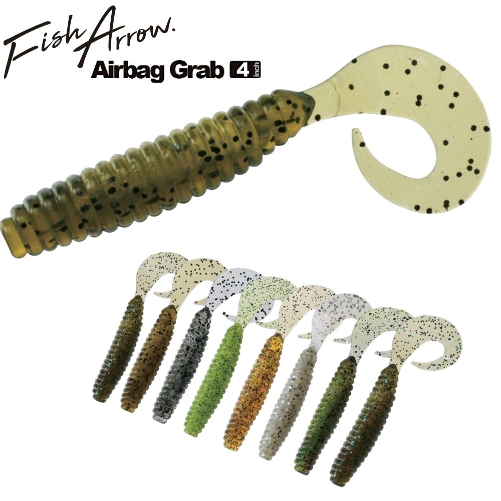 Fish Arrow Air Bag Grub 4 inch
