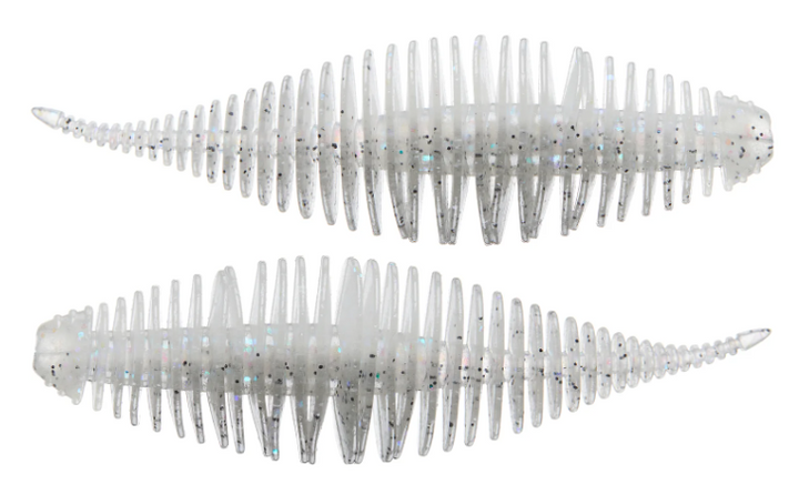 Geecrack 3.8" Bellows Shad Floating Elastomer - AJ&