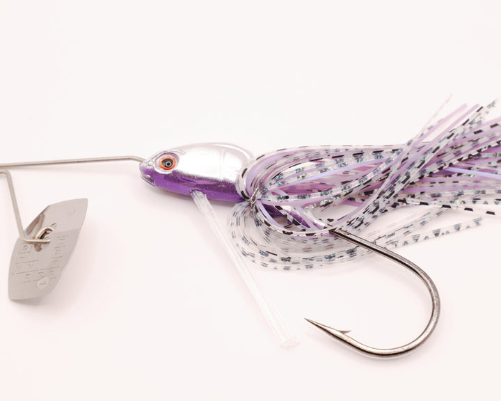 Bass Puzzle Grass Piece Flex - G03 White Shad / 5/8oz-G14 MS Smoke Shade / 5/8oz-G02 Violet Gill / 5/8oz - Carolina Fishing Tackle LLC