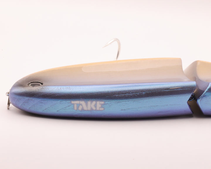 Take Wave Glidebait Sinking - Take Golden-Take Blue Rainbow-Take Rainbow - Carolina Fishing Tackle LLC