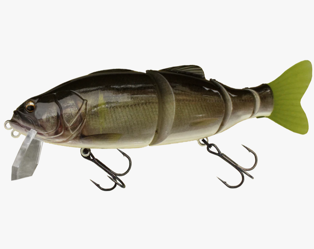 Imakatsu Bassroid Jr. Triple Double - #483 Natural Sunahami Ayu-#642 Kanbuna Silver - Carolina Fishing Tackle LLC