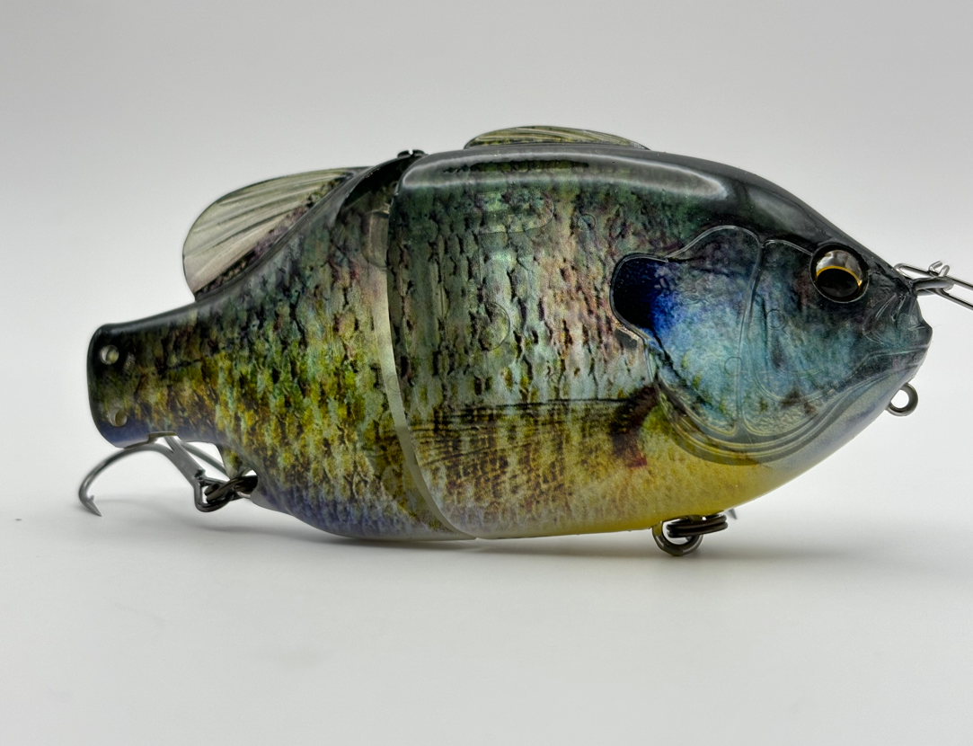 Imakatsu Gillroid Jr. 3D Realism - #703  3D White Crappie-#826 Weed Gill - Carolina Fishing Tackle LLC
