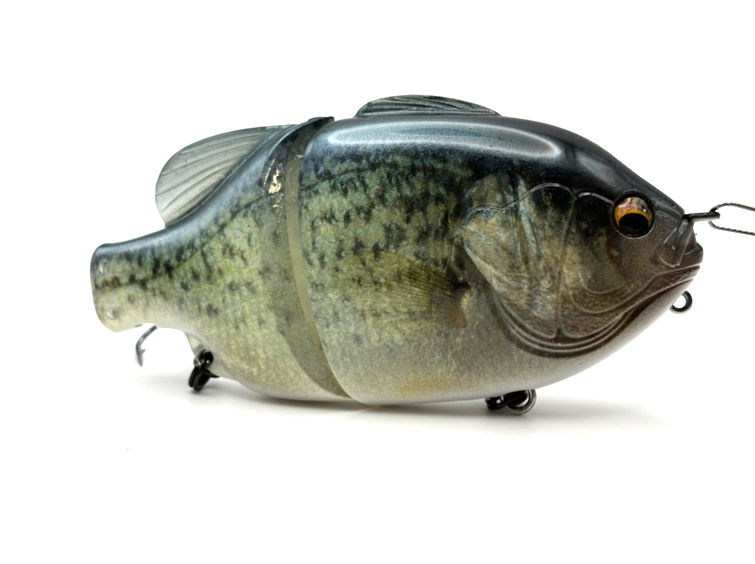 Imakatsu Gillroid Jr. 3D Realism - #703  3D White Crappie-#826 Weed Gill - Carolina Fishing Tackle LLC