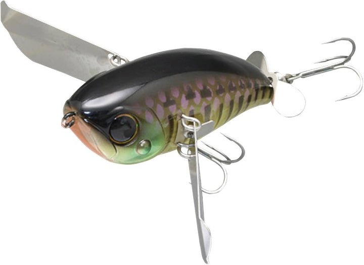 Jackall Lures Pompadour Jr Topwater Crawler Baits - IS Gill Bone-Spawn Gill Bone - Carolina Fishing Tackle LLC