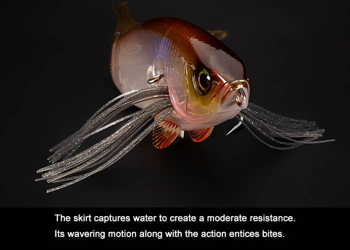 Jackall Lures SlickBait New! - RT Ghost Gill-Semi Flashing Smelt-RT Mullet-Shy Shad - Carolina Fishing Tackle LLC