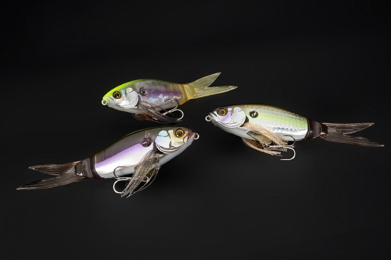 Jackall Lures SlickBait New! - RT Ghost Gill-Semi Flashing Smelt-RT Mullet-Shy Shad - Carolina Fishing Tackle LLC