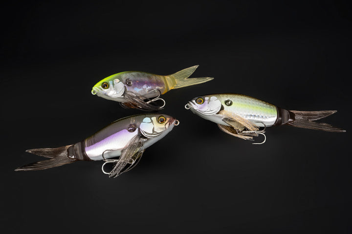 Jackall Lures SlickBait New! - RT Ghost Gill-Semi Flashing Smelt-RT Mullet-Shy Shad - Carolina Fishing Tackle LLC