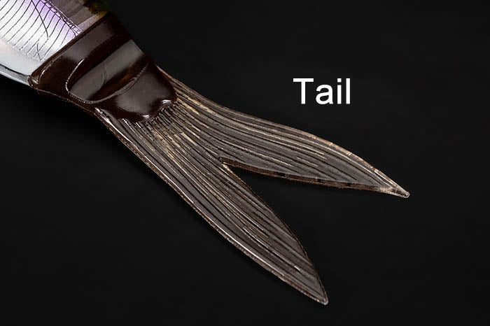 Jackall Lures SlickBait New! - RT Ghost Gill-Semi Flashing Smelt-RT Mullet-Shy Shad - Carolina Fishing Tackle LLC