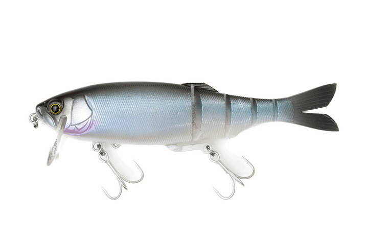 Kaesu Kumokiri Spider Jointed Swimbait - #02 Ayu / S/S-M-#02 Ayu / D/S-#03 Natural Bait / S/S-M-#03 Natural Bait / D/S-#04 Trout / S/S-M-#04 Trout / D/S-#05 Purple Bright / S/S-M-#05 Purple Bright / D/S - Carolina Fishing Tackle LLC