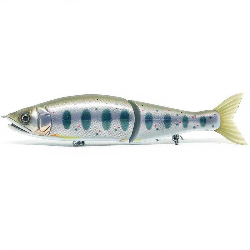 Gan Craft Lures Jointed Claw 148 Swimbaits - GAN-16 Waka Ayu / Floating-GAN-06 Lily White / Slow Sinking-GAN-08 Ezo Ugui / Slow Sinking-GAN-13 GM Chart / Slow Sinking-GAN-07 Silver Shad / Slow Sinking-GAN-03 yellow Perch / Slow Sinking - Carolina Fishing Tackle LLC