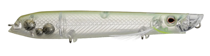 NEW Teckel Slashkicker Walking Bait - #006 Threadfin Shad-#007 Clear Ice-#008 Lime Ice-#010 Bone-#011 Chrome - Carolina Fishing Tackle LLC