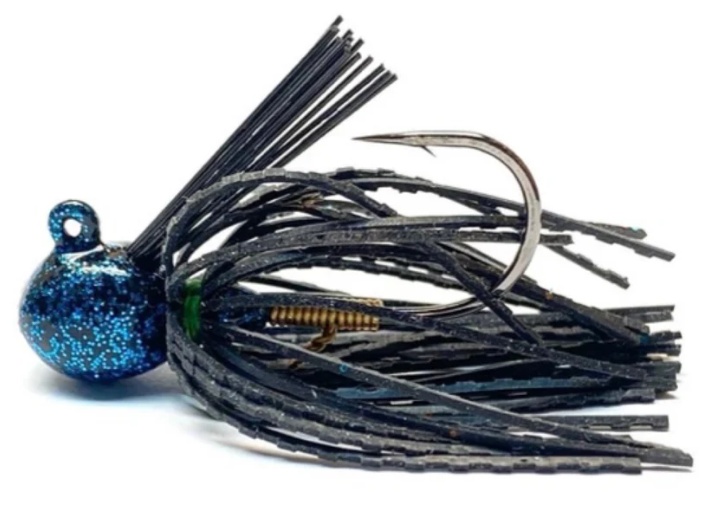 Nishine Lure Works Finesse Cover Jig - Black & Blue Flake-Watermelon Candy - Carolina Fishing Tackle LLC