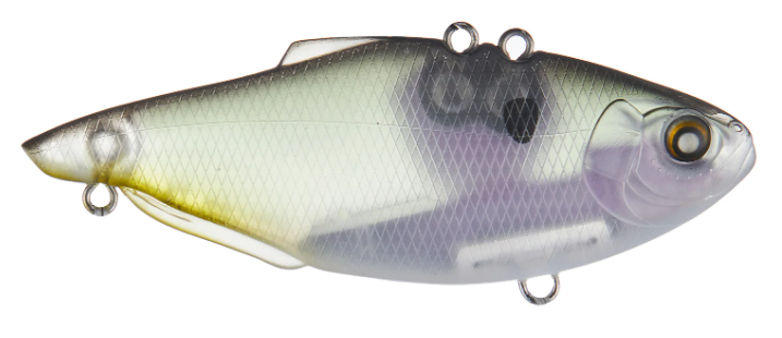 Nishine Lure Works Simcoe 75 Lipless Crankbaits - Copper Shad-Matte Hot Tiger-Matte Orange Tiger-Pearl Flash-Ghost Shad-Hologram Shad-Goby - Carolina Fishing Tackle LLC