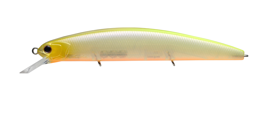 O.S.P Varuna 110SP Jerkbaits - G-01 Ghost Minnow-P-83 Ghost Pearl-Real Perch-RP-69 Real Oikawa Ver. 3-GF-76 Super Wakasagi-H-08 Crystal Blue Shiner-P-64 Pearl/Chart Black-P-23 Tasty Shad-MHF-92 Kan Wakasagi-PC-91 Delicious Wakasagi - Carolina Fishing Tackle LLC