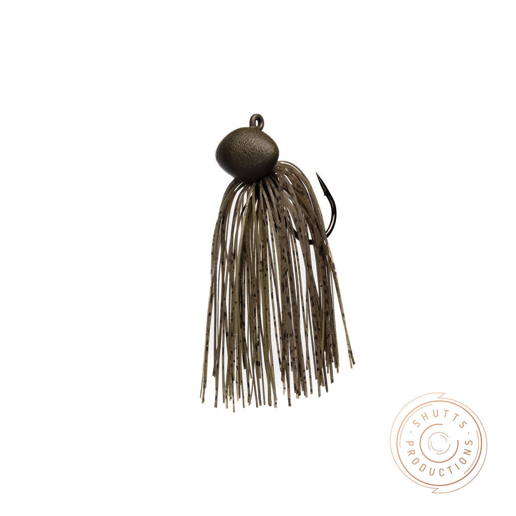 Omerta Tackle Co. Series II Football Jig - 3/4 oz / Blue Craw-1/2 oz / Blue Craw-3/4 oz / Burnt Craw-3/4 oz / Pale Perch-3/4 oz / Onyx-3/4 oz / Rootbeer Craw-3/4 oz / Emerald Craw-3/4 oz / Molten Craw-1/2 oz / Burnt Craw-1/2 oz / Pale Perch - Carolina Fishing Tackle LLC