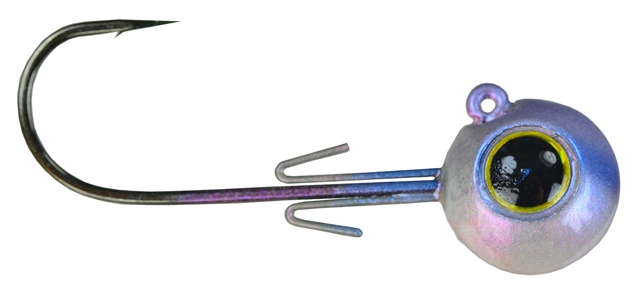 Picasso Speed Drop Jig Head - Plain / 1/4 oz 2/0 Hook-Plain / 3/8 oz 2/0 Hook-Blue/Red Pearl / 1/4 oz 2/0 Hook-Blue/Red Pearl / 3/8 oz 2/0 Hook - Carolina Fishing Tackle LLC