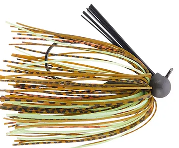 Queen Tackle Tungsten Finesse Peanut Jig - 3/8 oz-1 pk / KJ CAMO-3/8 oz-1 pk / SUMMER GOBY-3/8 oz-1 pk / GOBY-3/8 oz-1 pk / GREEN PUMPKIN GREEN-3/8 oz-1 pk / HOT MESS - Carolina Fishing Tackle LLC
