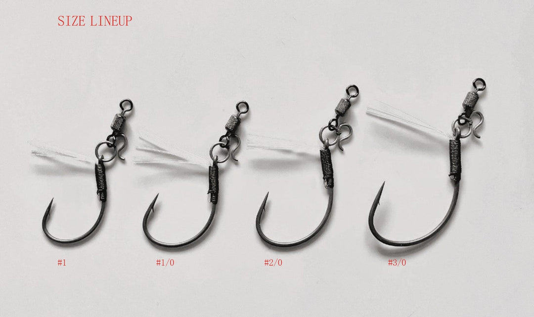 Zappu RPZ Talisman System Hook - #1/0-3pk-#2/0-3pk-#1-3pk - Carolina Fishing Tackle LLC