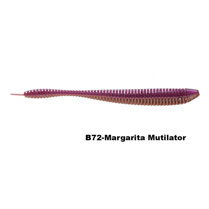 Reins Fishing Bubbling Shaker Worms - #001 Watermelon Seed / 4 in-#001 Watermelon Seed / 5 in-#002 Green Pumpkin / 5 in-#002 Green Pumpkin / 7 in-#003 Moebi / 4 in-#003 Moebi / 5 in-#004 Scuppernong / 4 in-#004 Scuppernong / 5 in-#006 Blue Gill / 4 in-#009 Green Pumpkin All Star / 4 in - Carolina Fishing Tackle LLC