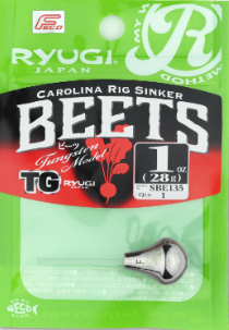 Ryugi BEETS Tungsten Carolina Rig Sinker