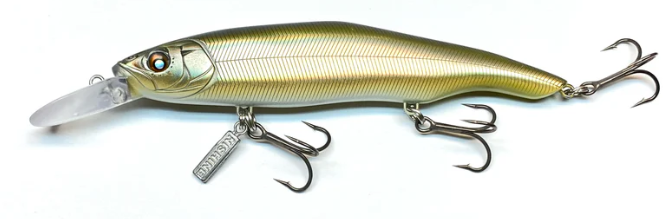 Nishine Lure Works Erie 115MD Jerkbait - Premium Jerkbait from Nishine Lure Works - Shop now at Carolina Fishing Tackle LLC