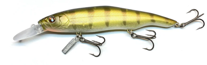 Nishine Lure Works Erie 115MD Jerkbait - Premium Jerkbait from Nishine Lure Works - Shop now at Carolina Fishing Tackle LLC