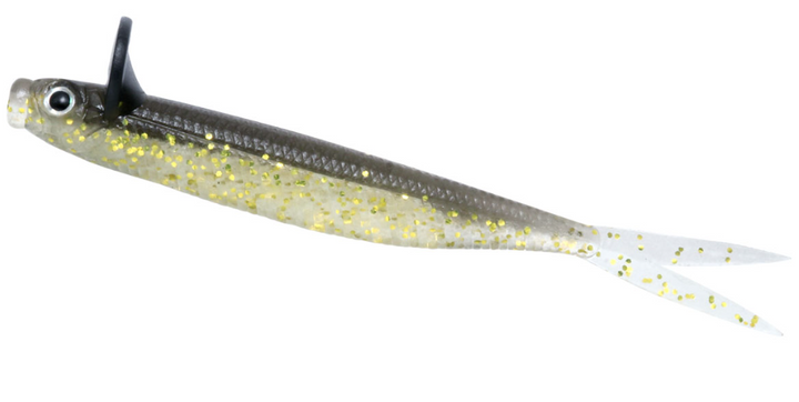 Deps 4.7" Frilled Shad Swimbait 5pk - Premium Soft Swimbaits from Deps - Shop now at Carolina Fishing Tackle LLC