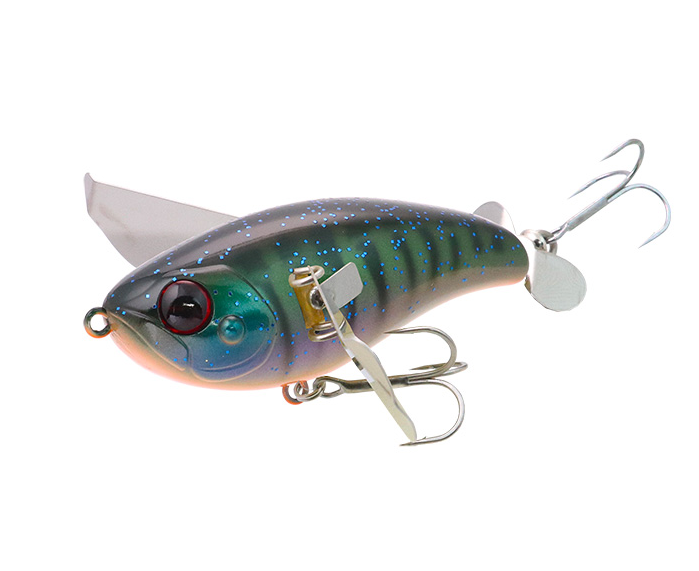 Jackall Lures Pompadour Jr Topwater Crawler Baits - Premium Specialty Topwater from Jackall - Shop now at Carolina Fishing Tackle LLC