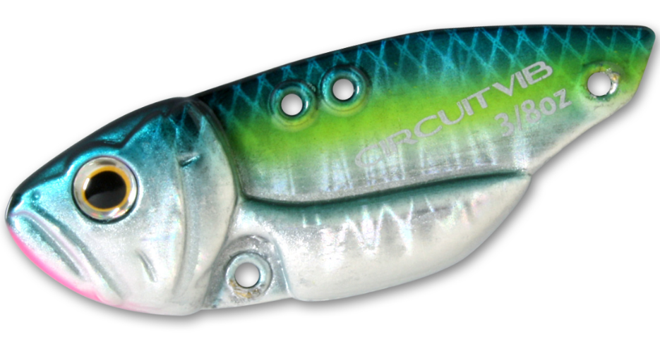 Deps 1/2oz CIRCUIT VIB Blade Baits - Premium Blade Baits from Deps - Shop now at Carolina Fishing Tackle LLC