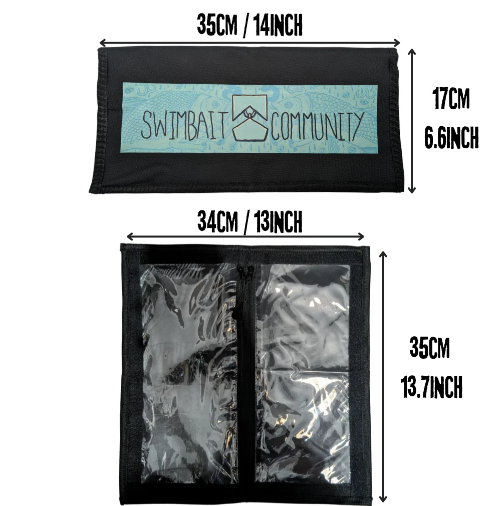 Swimbait Community Lil' Wrap - Military Green - Carolina Fishing Tackle LLC