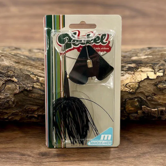 Teckel Lures Maxqueaker ***NEW - Solid Black-White-Shad-Bluegill-Black/Blue-Black/Gold-Chart White - Carolina Fishing Tackle LLC