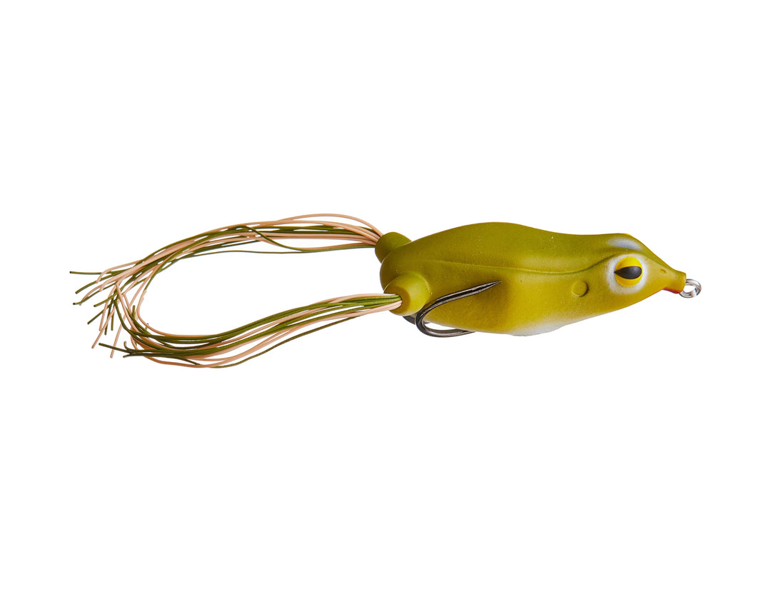 Teckel Lures Whacker Frogs - #001S Color Me-#002S Pearl White-#003S Black Blue-#008S Lemon Lime-#011S Crystal Pink-#015S Clear Camo-#016S Grey Camo-#018S Junebug-#020S Old Black Shore-#025S Old White Shore - Carolina Fishing Tackle LLC