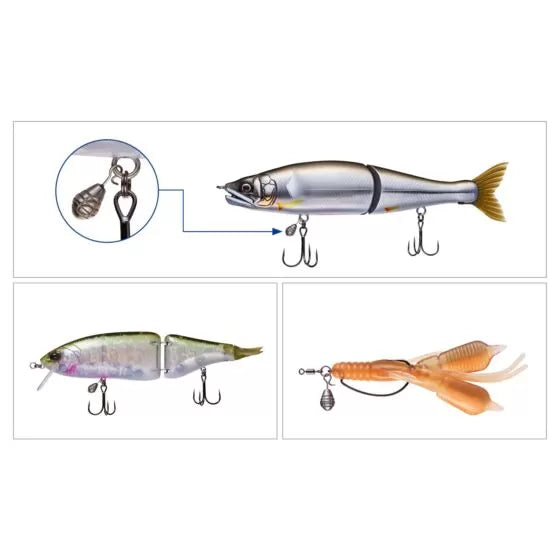 Varivas TG Tungsten Grenade Quick Changer - 5g (3/16 oz)-3.5g (1/8 oz) - Carolina Fishing Tackle LLC