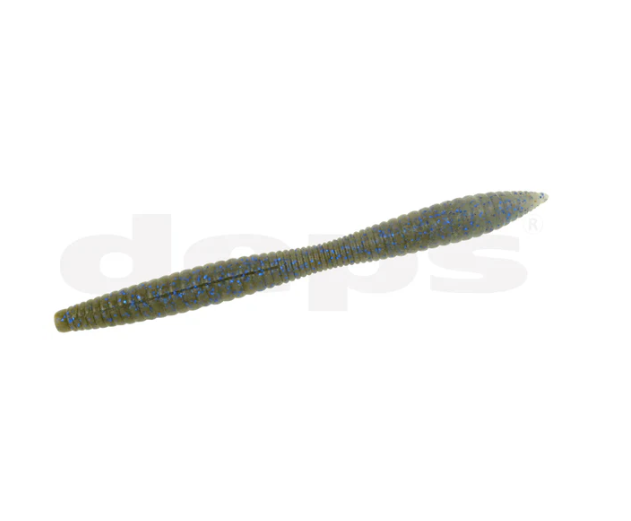 Deps Rebound Stick - #02 Watermelon Seed / 3" - 11pk-#02 Watermelon Seed / 5" - 6pk-#02 Watermelon Seed / 6" - 6pk-#02 Watermelon Seed / 7" - 5pk-#06 Black / 3" - 11pk-#06 Black / 5" - 6pk-#06 Black / 6" - 6pk-#06 Black / 7" - 5pk-#12 Green Pumpkin / 3" - 11pk-#12 Green Pumpkin / 5" - 6pk - Carolina Fishing Tackle LLC