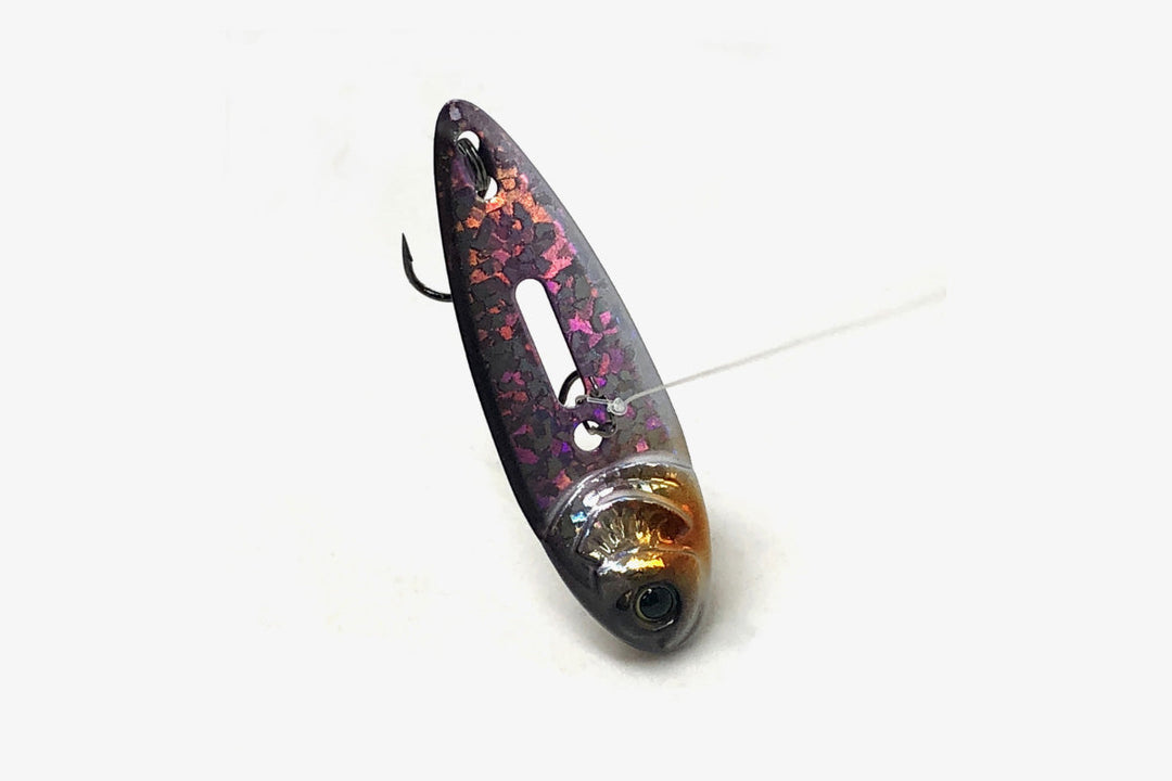 KAESU KUNAI Blade Baits - #01 Red Craw / 1/4 oz-#01 Red Craw / 3/8 oz-#02 Wakasagi / 1/4 oz-#02 Wakasagi / 3/8 oz-#03 Bluegill / 1/4 oz-#03 Bluegill / 3/8 oz-#05 Crown / 1/4 oz-#05 Crown / 3/8 oz-#08 HS Flash Chart (Hide and Seek) / 1/4 oz-#08 HS Flash Chart (Hide and Seek) / 3/8 oz - Carolina Fishing Tackle LLC