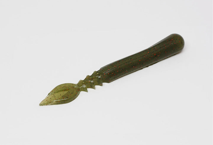 Kaesu 4” Yago Worm 6pk - #04 Red Dragonfly-#05 Salt Dragonfly Larvae-#02 Green Dragonfly-#01 Green Dragonfly Sparkle-#06 Tea Nymph - Carolina Fishing Tackle LLC