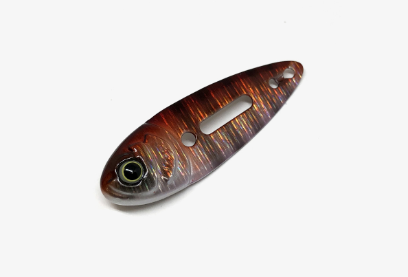 KAESU KUNAI Blade Baits - #01 Red Craw / 1/4 oz-#01 Red Craw / 3/8 oz-#02 Wakasagi / 1/4 oz-#02 Wakasagi / 3/8 oz-#03 Bluegill / 1/4 oz-#03 Bluegill / 3/8 oz-#05 Crown / 1/4 oz-#05 Crown / 3/8 oz-#08 HS Flash Chart (Hide and Seek) / 1/4 oz-#08 HS Flash Chart (Hide and Seek) / 3/8 oz - Carolina Fishing Tackle LLC