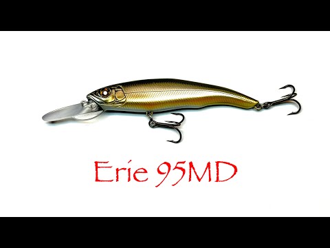 Nishine Lure Works Erie 95MD Jerkbait