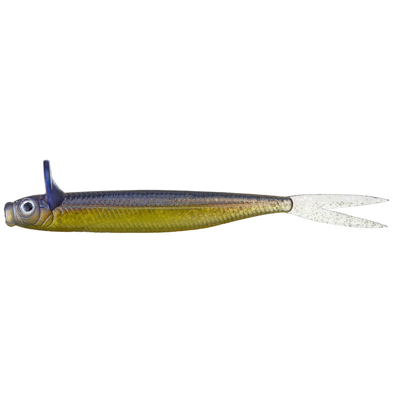 Deps 4.7" Frilled Shad Swimbait 5pk - Premium Soft Swimbaits from Deps - Shop now at Carolina Fishing Tackle LLC