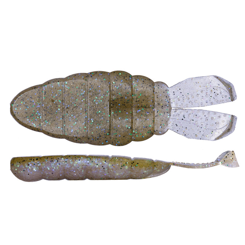 O.S.P DoLive 3.6” SS-Gill 5pk - W-001 Watermelon Pepper-W-015 Bluegill-W-016 Black-TW-117 Ghost Shrimp-TW-146 Shrimp Miso Black-TW-200 Neon Pearl/Shrimp-W-004 Green Pumpkin Pepper-TW-108 Green Pumpkin Red/Natural Orange-TW-160 Neon Gill - Carolina Fishing Tackle LLC