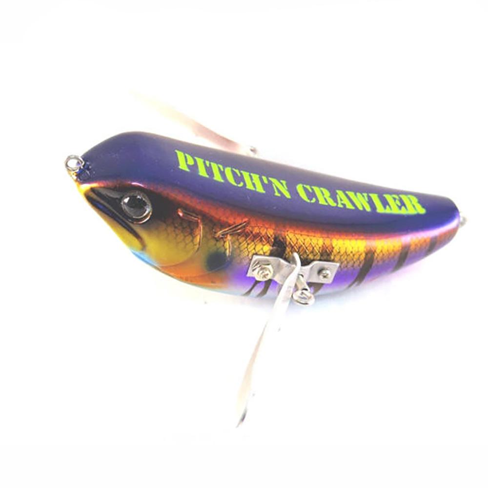 ATTIC Lures  Pitch'n Crawler - #3 Silver Shad-#6 White Night - Carolina Fishing Tackle LLC