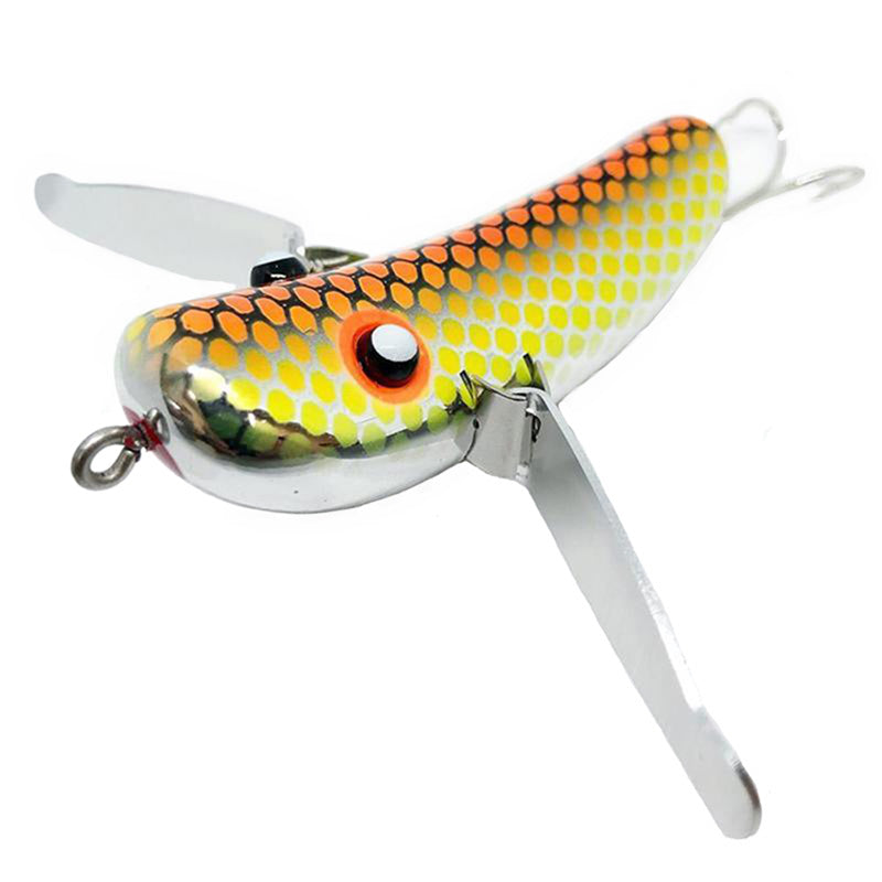 Akashi Brand San Day Moon Crawler Bait - #011 Golden Perch Border - Carolina Fishing Tackle LLC