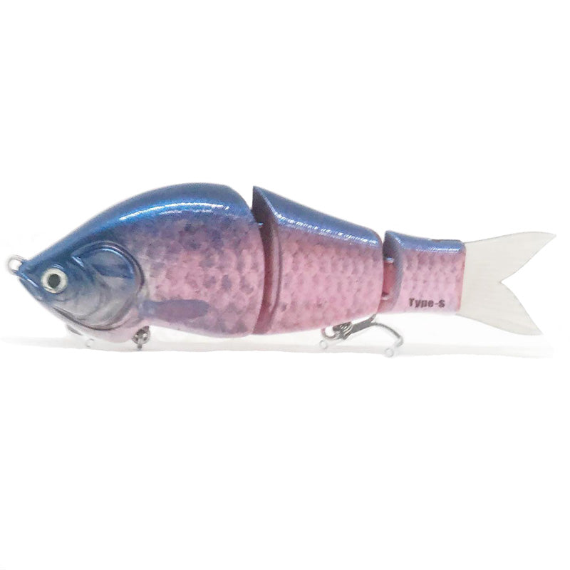 Ayumu Product S-QUAD 120 Sinking Real Bait Series Swimbait - #A-1-#A-2-#A-3-#A-4 - Carolina Fishing Tackle LLC