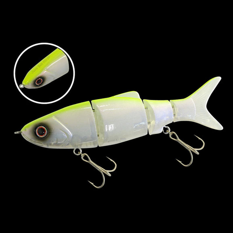 Biovex 110 Joint Bait SF Swimbait - #21 YH Ayu Nickel-#28 Black/Red Reflector-#29 AYU Holo Reflector-#64 Chart Back Clear Pearl-#65 Chart Back Ghost Pearl Gill-#72 Clear Rainbow-#80 GH Jewelry Shad-#81 YH Matte Black Bone-#105 Smelt Ghost Pearl - Carolina Fishing Tackle LLC