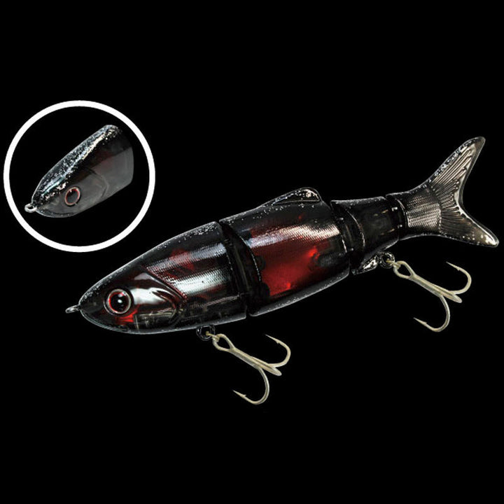 Biovex 110 Joint Bait SF Swimbait - #21 YH Ayu Nickel-#28 Black/Red Reflector-#29 AYU Holo Reflector-#64 Chart Back Clear Pearl-#65 Chart Back Ghost Pearl Gill-#72 Clear Rainbow-#80 GH Jewelry Shad-#81 YH Matte Black Bone-#105 Smelt Ghost Pearl - Carolina Fishing Tackle LLC