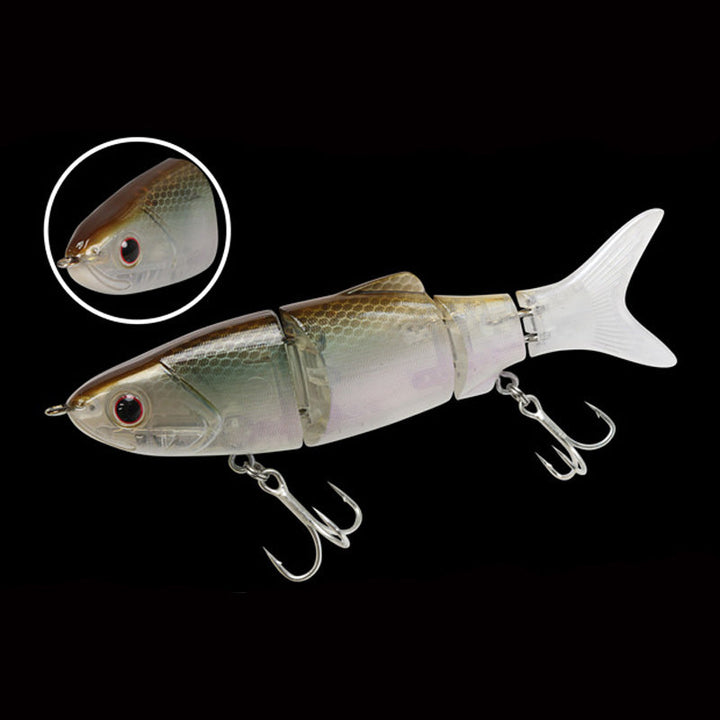 Biovex 110 Joint Bait SF Swimbait - #21 YH Ayu Nickel-#28 Black/Red Reflector-#29 AYU Holo Reflector-#64 Chart Back Clear Pearl-#65 Chart Back Ghost Pearl Gill-#72 Clear Rainbow-#80 GH Jewelry Shad-#81 YH Matte Black Bone-#105 Smelt Ghost Pearl - Carolina Fishing Tackle LLC