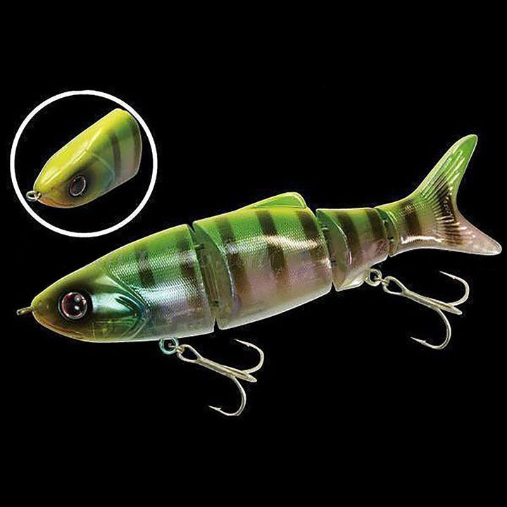 Biovex 110 Joint Bait SF Swimbait - #21 YH Ayu Nickel-#28 Black/Red Reflector-#29 AYU Holo Reflector-#64 Chart Back Clear Pearl-#65 Chart Back Ghost Pearl Gill-#72 Clear Rainbow-#80 GH Jewelry Shad-#81 YH Matte Black Bone-#105 Smelt Ghost Pearl - Carolina Fishing Tackle LLC